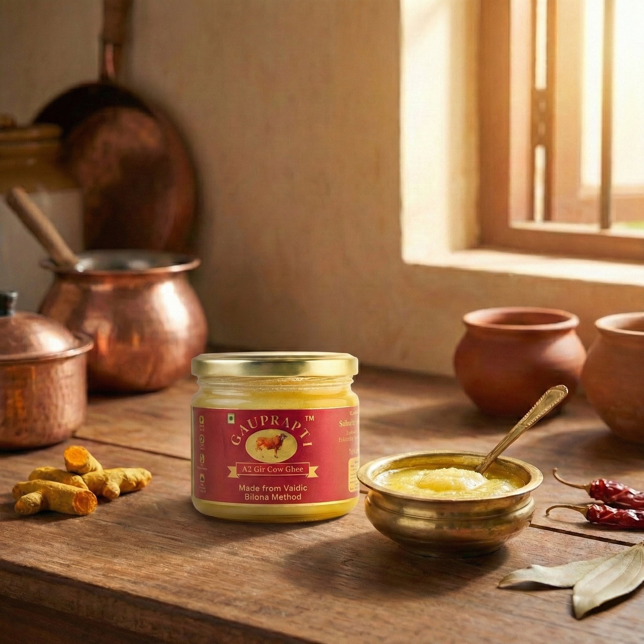 Pure A2 Gir Cow Ghee (250 ml)