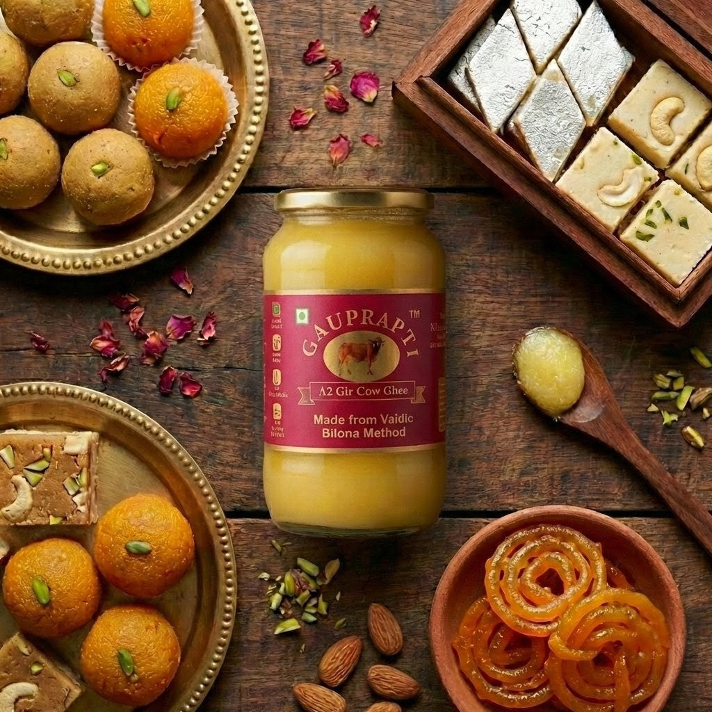 Pure A2 Gir Cow Ghee (1 litre)